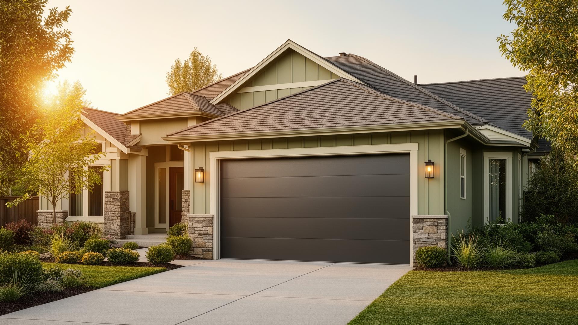 Professional steel garage door installation